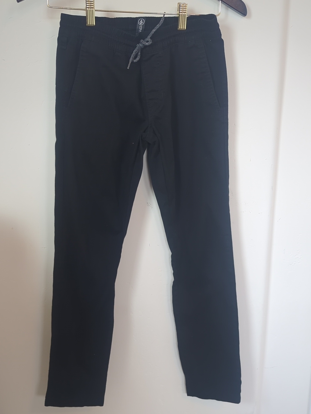 Volcom Black Kids Casual Drawstring Pants